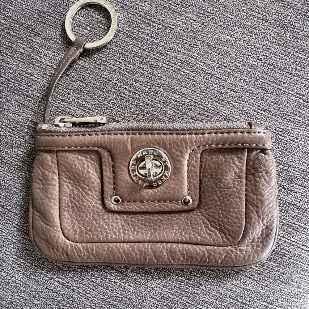 Marc by Marc Jacobs Leather Turn-lock
Coin Pouch